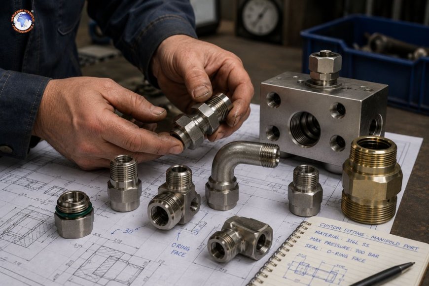 Custom hydraulic fittings: When standard sizes won't work and what to do