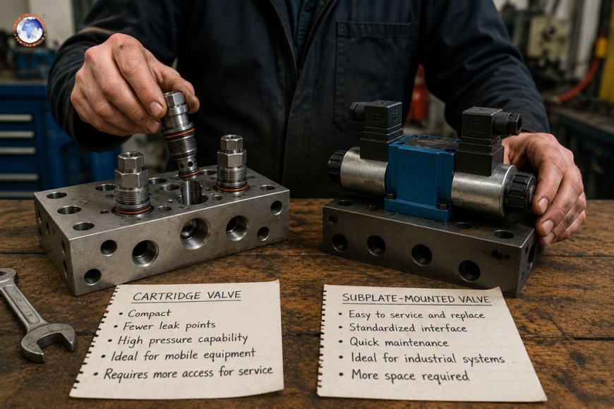 Cartridge valve vs. subplate-mounted valve: which suits your hydraulic system?