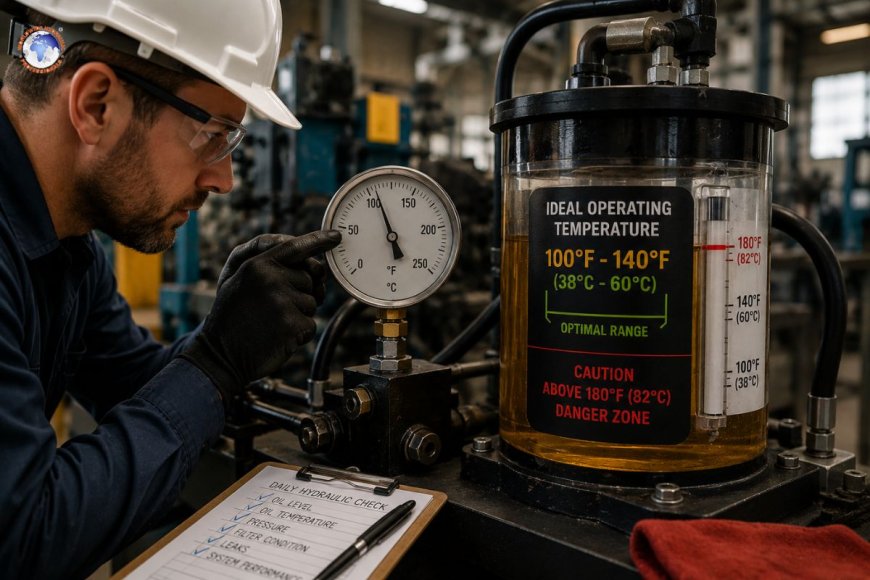 What Is the Ideal Operating Temperature for Hydraulic Oil?