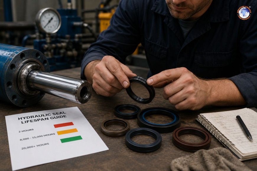 What is the lifespan of a hydraulic seal?