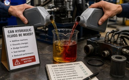 Can Hydraulic Fluids Be Mixed?