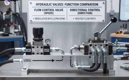 Flow Control Valve vs Directional Control Valve