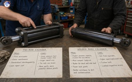 Tie-rod vs welded body cylinder construction: pros, cons, and use cases