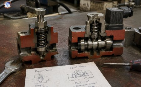 Poppet valves vs spool valves: construction and performance tradeoffs
