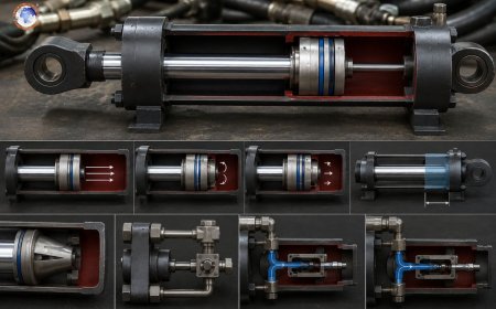 Cushioning in hydraulic cylinders: how end-of-stroke deceleration works