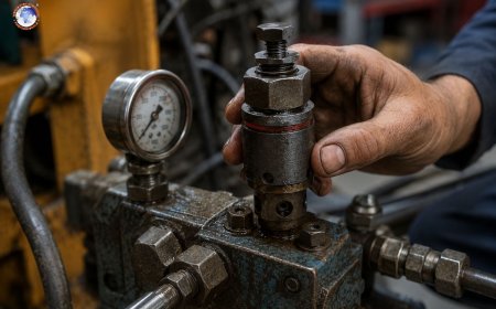 How do you know if a hydraulic relief valve is bad?