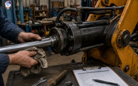 How do I maintain a hydraulic cylinder?