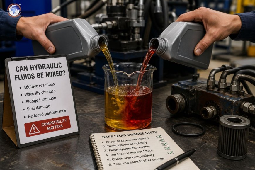 Can Hydraulic Fluids Be Mixed?
