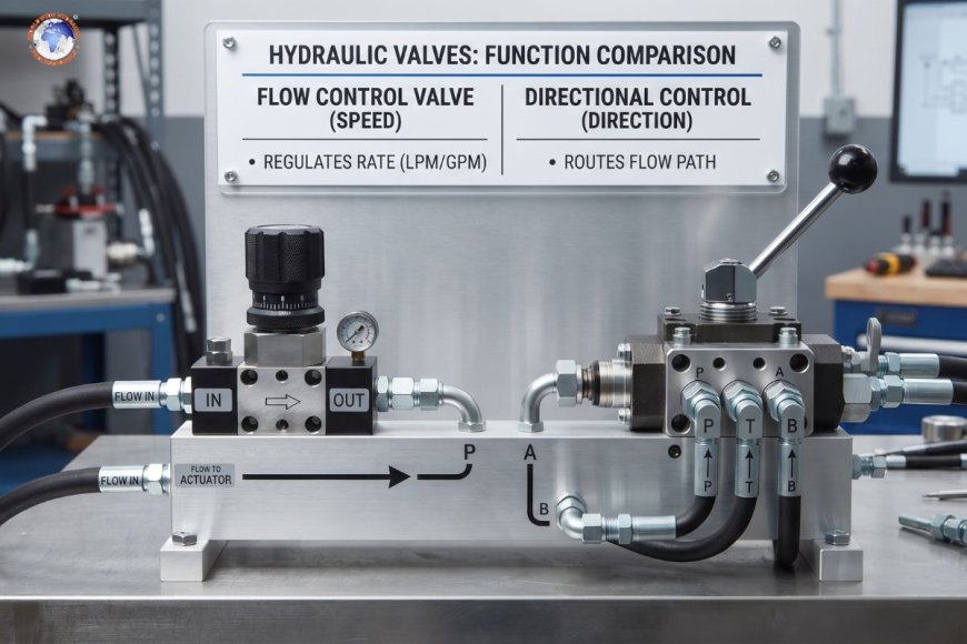 Flow Control Valve vs Directional Control Valve