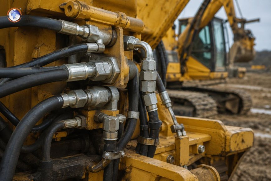 Hydraulic fittings for high-vibration mobile equipment applications