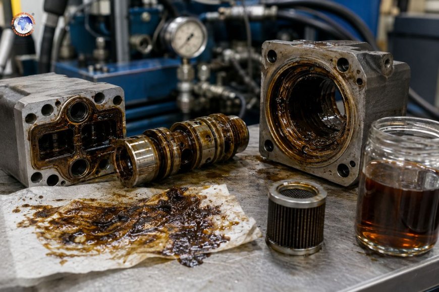 Varnish formation in hydraulic systems: causes and mitigation