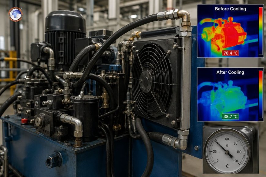 Why do hydraulic systems overheat — And how can a heat exchanger fix it?