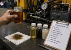How do you know when hydraulic fluid needs changing?