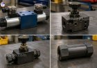What are the 4 main types of hydraulic valves?