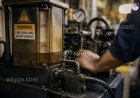 Is it safe to run a hydraulic system on low fluid temporarily?