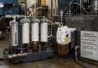 How to remove water from a hydraulic oil through filtration?