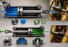 How does force generation differ in pull vs push cylinders?