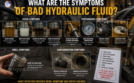 What are the symptoms of bad hydraulic fluid?