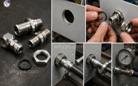 Bulkhead fittings: selection and installation for panel-mounted systems