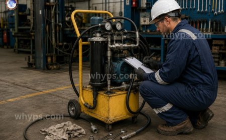 How often should a Hydraulic Filter Cart be inspected?
