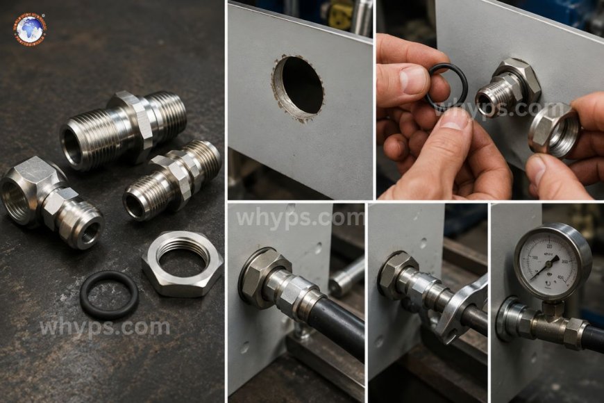 Bulkhead fittings: selection and installation for panel-mounted systems