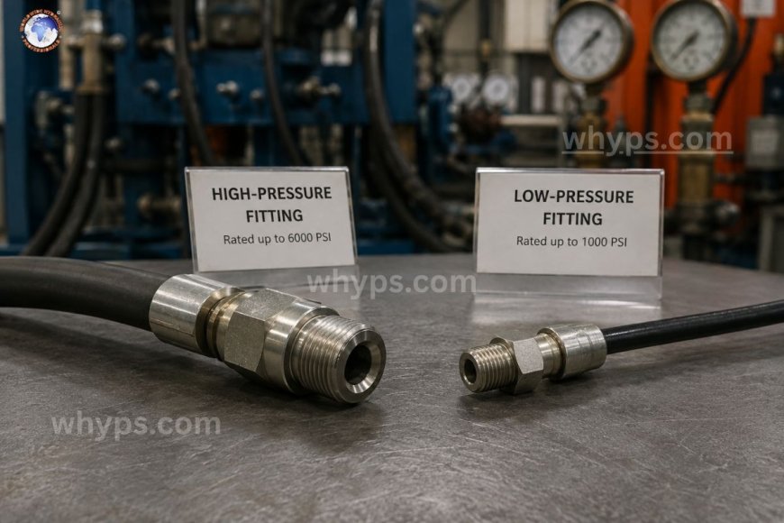 High-pressure vs low-pressure hydraulic fittings: how to choose?