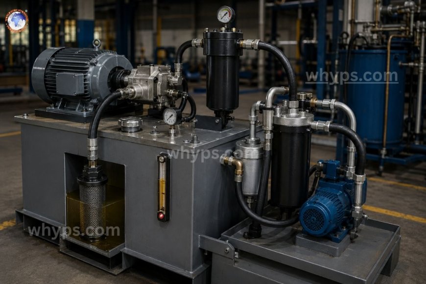 What is the best filtration strategy for industrial hydraulic power units?