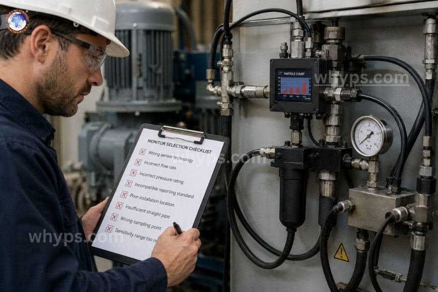 What common mistakes occur during contamination monitor selection?