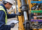 How often should hydraulic cylinders be inspected?