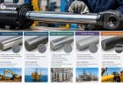 Hydraulic cylinder rod coating and plating types and applications