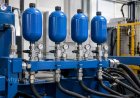 Why do some hydraulic systems use multiple accumulators in parallel?