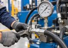 What pressure rating should a hydraulic fitting have?