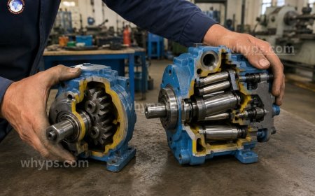 How do fixed- and variable-displacement pumps differ?