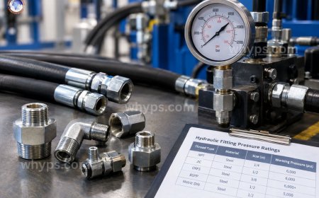 How much pressure can hydraulic fittings handle?