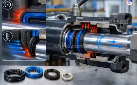 How do pressure and speed affect hydraulic seals?