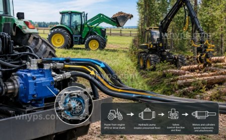 How hydraulic pumps power agricultural and forestry equipment in real-world applications