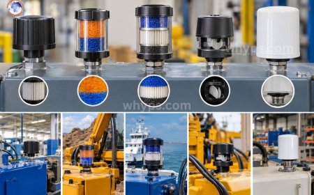Different types of breather filters and applications