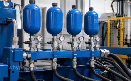 Why do some hydraulic systems use multiple accumulators in parallel?