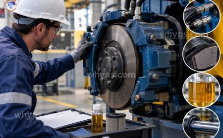 Extending service life of Hydraulic industrial Brakes