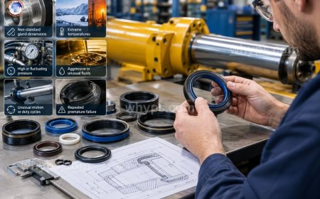 Custom hydraulic seals: when do you need a custom solution?