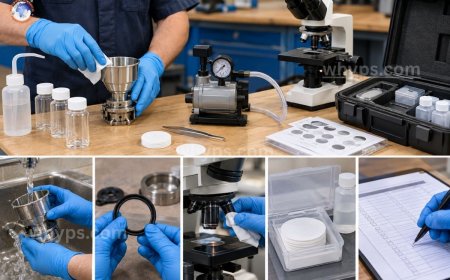 What routine maintenance does a patch test kit require?