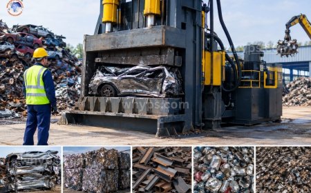 Can hydraulic crushers be used for metal and scrap processing?