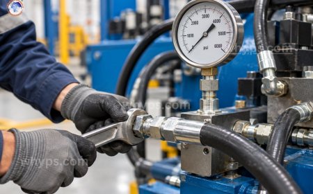 What pressure rating should a hydraulic fitting have?