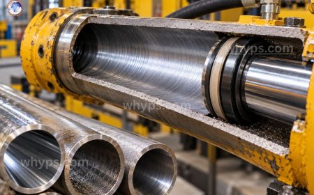 Why is surface finish important in hydraulic tube selection?