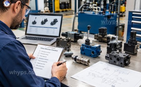 How do you select the right hydraulic valve for an application?