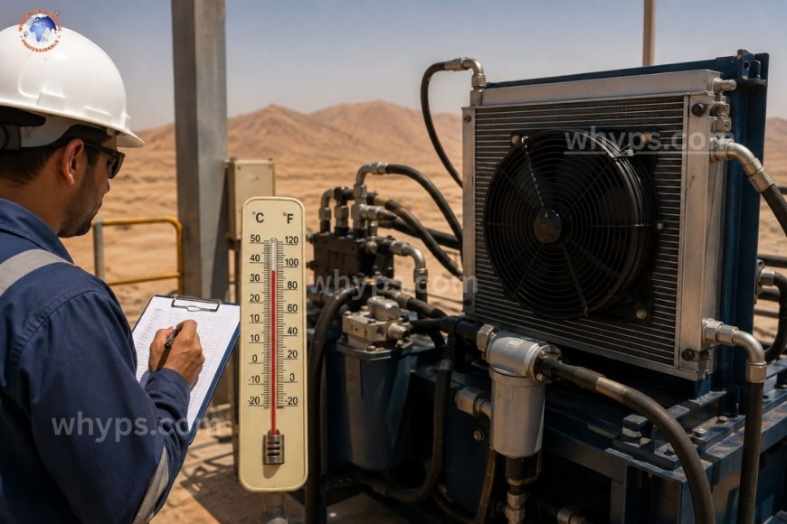 How does ambient temperature Influence hydraulic cooling system design?