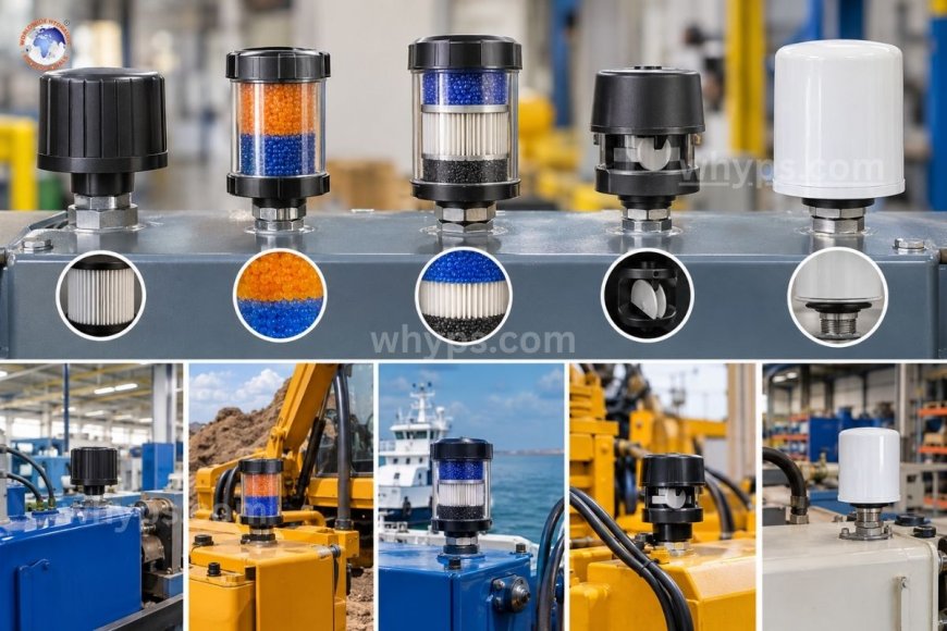 Different types of breather filters and applications