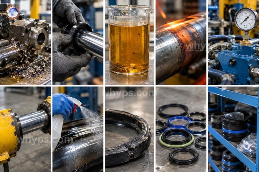 What causes hydraulic seal damage? 10 common reasons