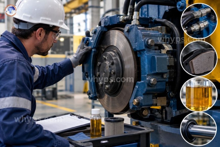 Extending service life of Hydraulic industrial Brakes