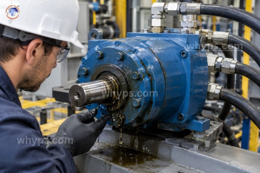 Hydraulic leakage issues in hydraulic rotary actuator